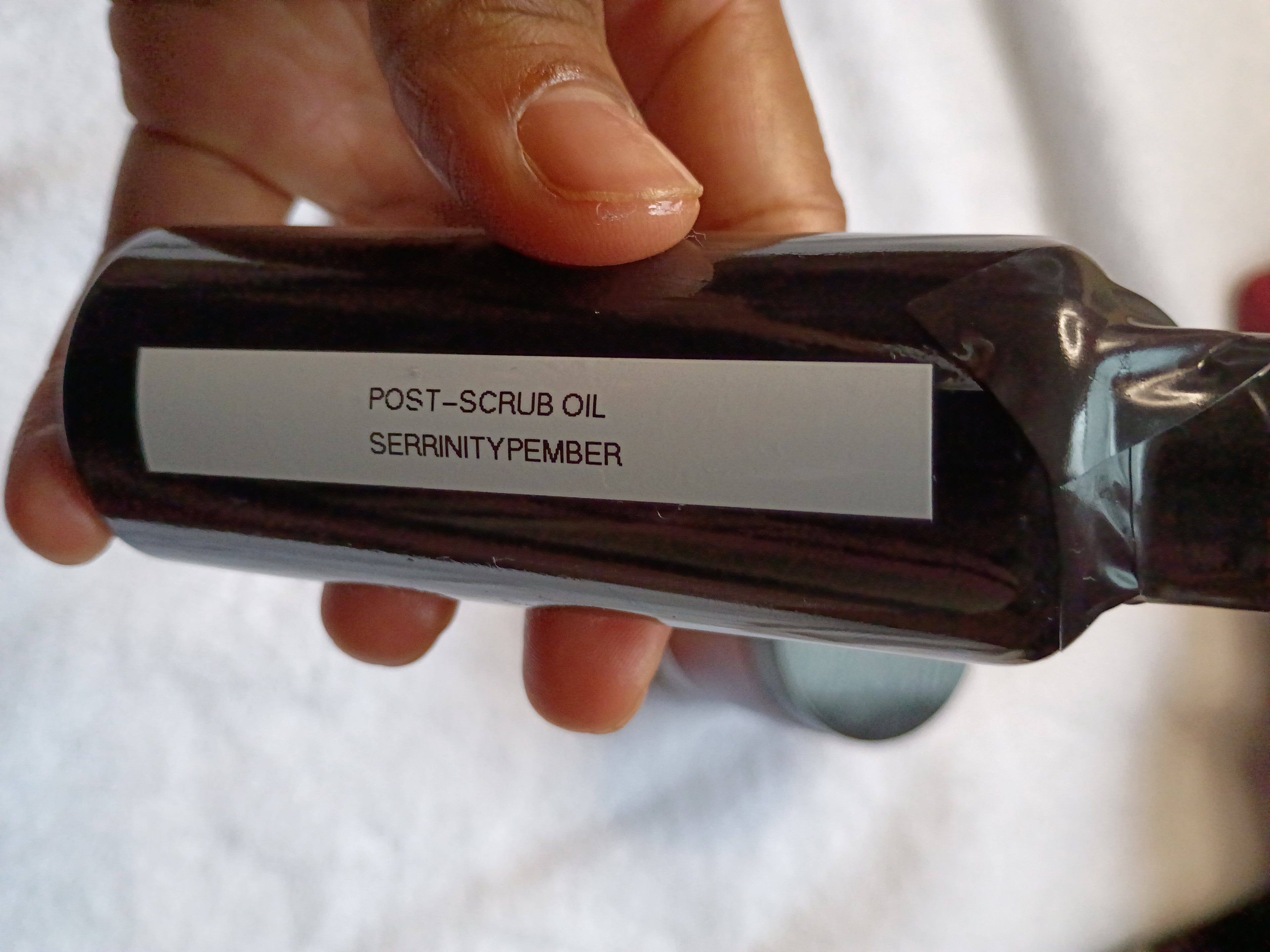 Serene Glow Post Scrub Oil – Botanical Oil After Shower Body Oil Care